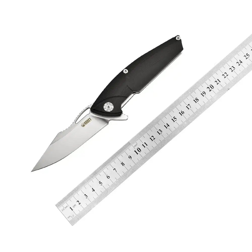 KUBEY KU221 EDC Складной нож D2 лезвие и G10 ручка с зажимом подарок для мужчин нож для охоты и кемпинга Карманный