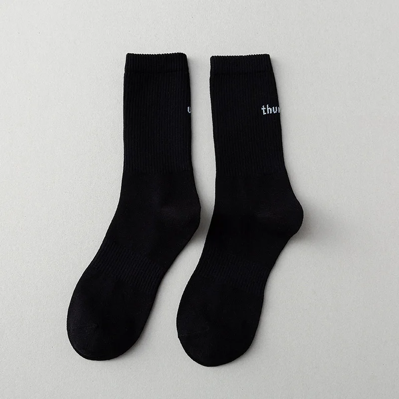 

Cotton Korean men women couple socks new AB socks letter personality Europe and the United States street sports tide socks