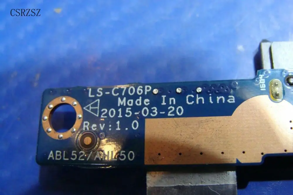Оригинальный разъем с плата для HP 15 A AR AR020 AC AC121DX LS C706P оптический привод Интерфейс