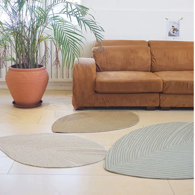 nordic ins hot leaf shaped carpet rug oval round living room carpet bedroom rug bedside mat doormat boho room rug dropshipping free global shipping