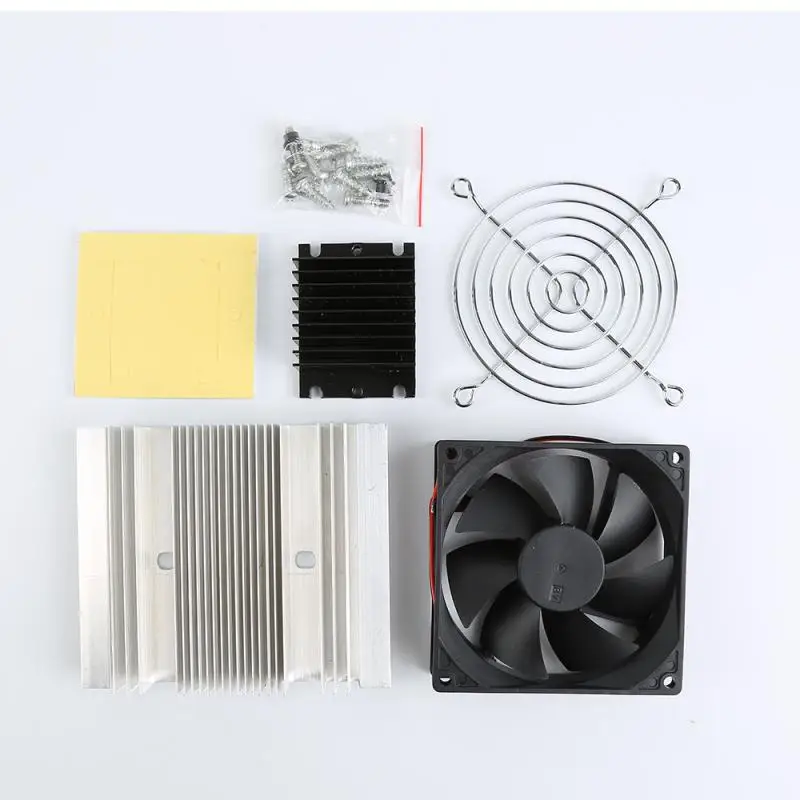 

Semiconductor Chilling Plate Cooling fan Kit TEC1-12706 Thermoelectric Peltier Cooler Refrigeration Cooling System