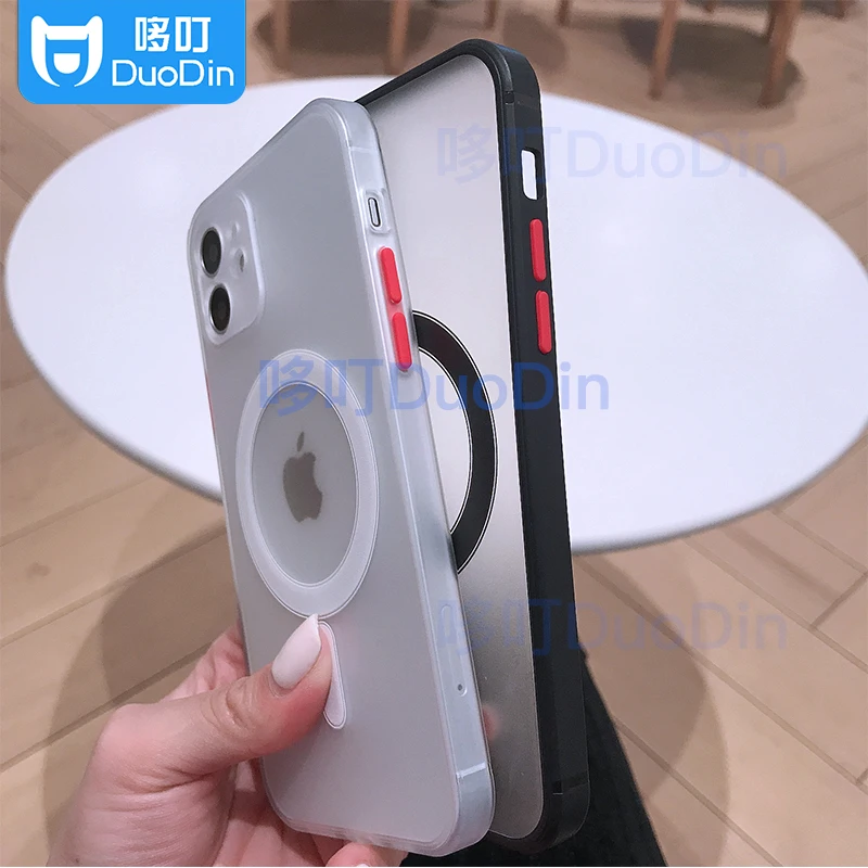 Прозрачный Магнитный чехол для iPhone 11 Pro XS Max Mini Magsafing магнитный X XR - купить по