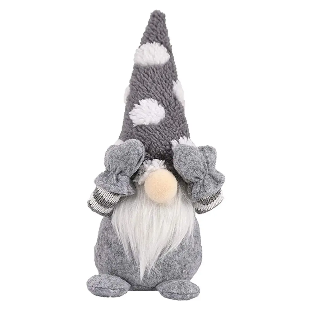 

Dwarf Rag Doll Christmas Decoration Easter Dwarf Doll Toy Festive Gift Faceless Doll Forest Old Man Ornaments