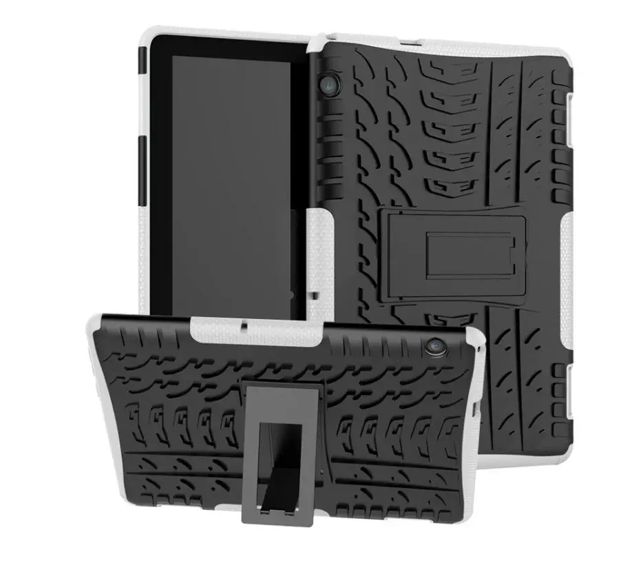 T5 планшеты силиконовый+ поликарбонатный чехол для huawei MediaPad T5 10 AGS2-L09 AGS2-W09 AGS2-L03 AGS2-W19 планшетный чехол противоударный чехол с подставкой Чехол