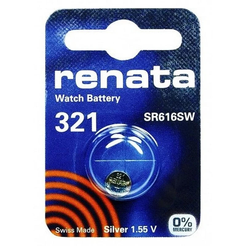 Battery 321/sr616sw 1.55V Renata | Watch Batteries