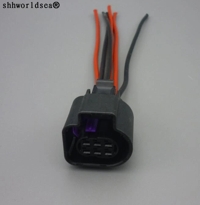 

Shhworldsea 6-контактный разъем датчика кислорода 1928404669 для VW Cadillac