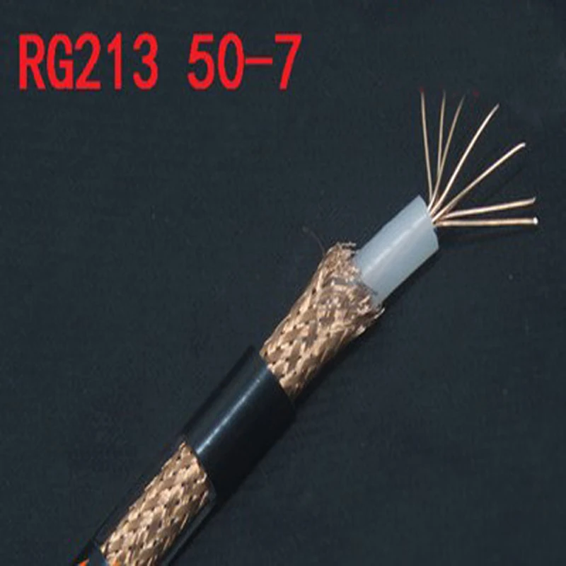 RG213 50-7 Bold Coax Коаксиальный кабель коммуникационная антенна 5 метров м | Мобильные