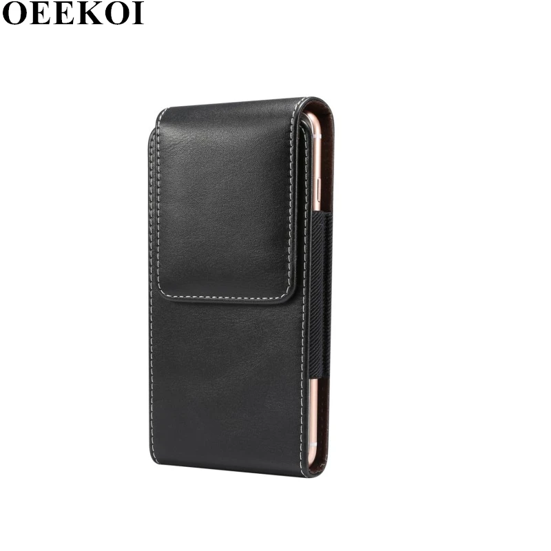 Чехол OEEKOI из искусственной овчины с зажимом для ремня Samsung Galaxy M21s/F41/S20 FE