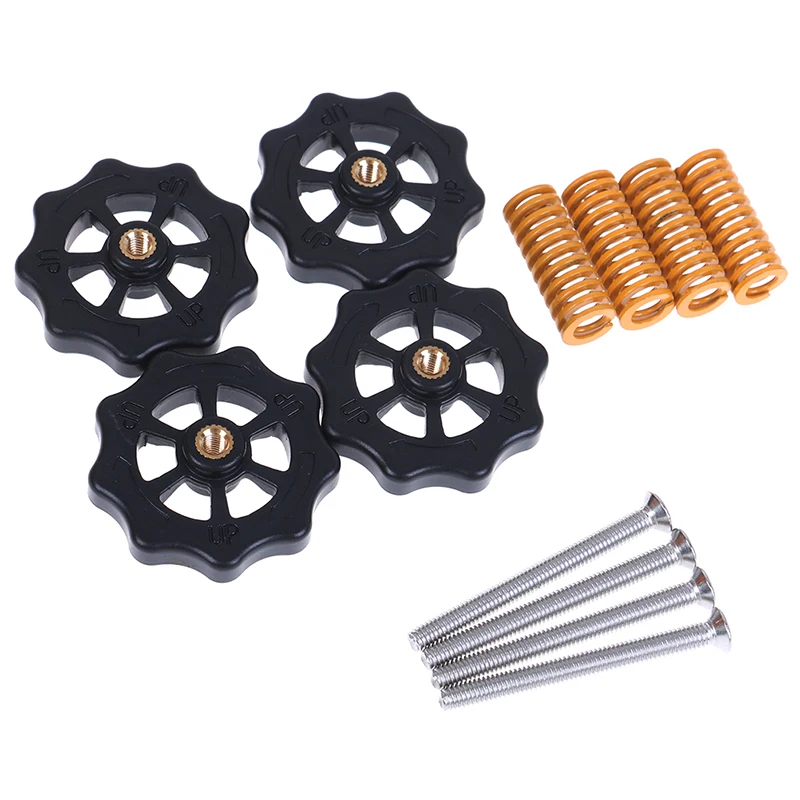 

3D Printer Parts M4*40 Screw&nut Leveling Spring Kit For Heated Bed Cr10 Ender-3 Um2 Prusa I3 Mk2/mk3 Hotbed