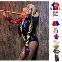 halloween kids girls adult harley cosplay costumes quinn %d1%85%d0%b0%d1%80%d0%bb%d0%b8 %d0%ba%d1%83%d0%b8%d0%bd%d0%bd %d0%be%d1%82%d1%80%d1%8f%d0%b4 %d1%81%d0%b0%d0%bc%d0%be%d1%83%d0%b1%d0%b8%d0%b9%d1%86 jacket pants sets halloween party clothes