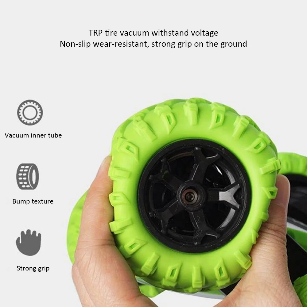 Радиоуправляемый автомобиль 2 4G 4CH трюки дрифта деформации багги Rock Crawler Roll 360