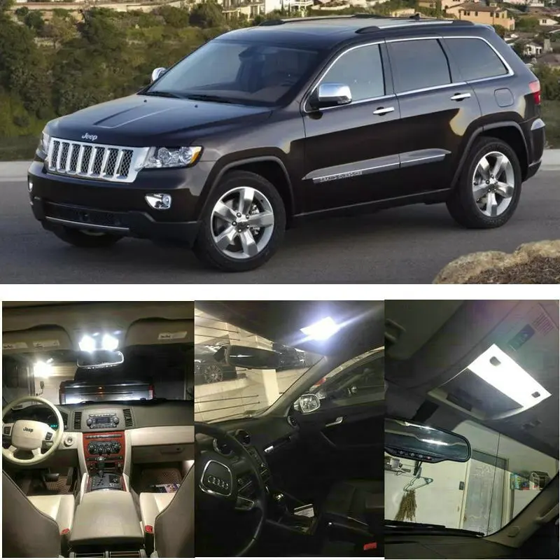 Внутренние светодиодные лампы для 2013 Jeep Compass Grand Cherokee Wrangler Patriot|Сигнальная лампа| |