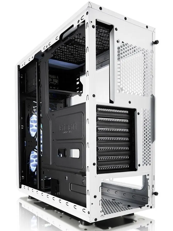 System unit housing fractal design focus G window White without power supply | Компьютеры и офис