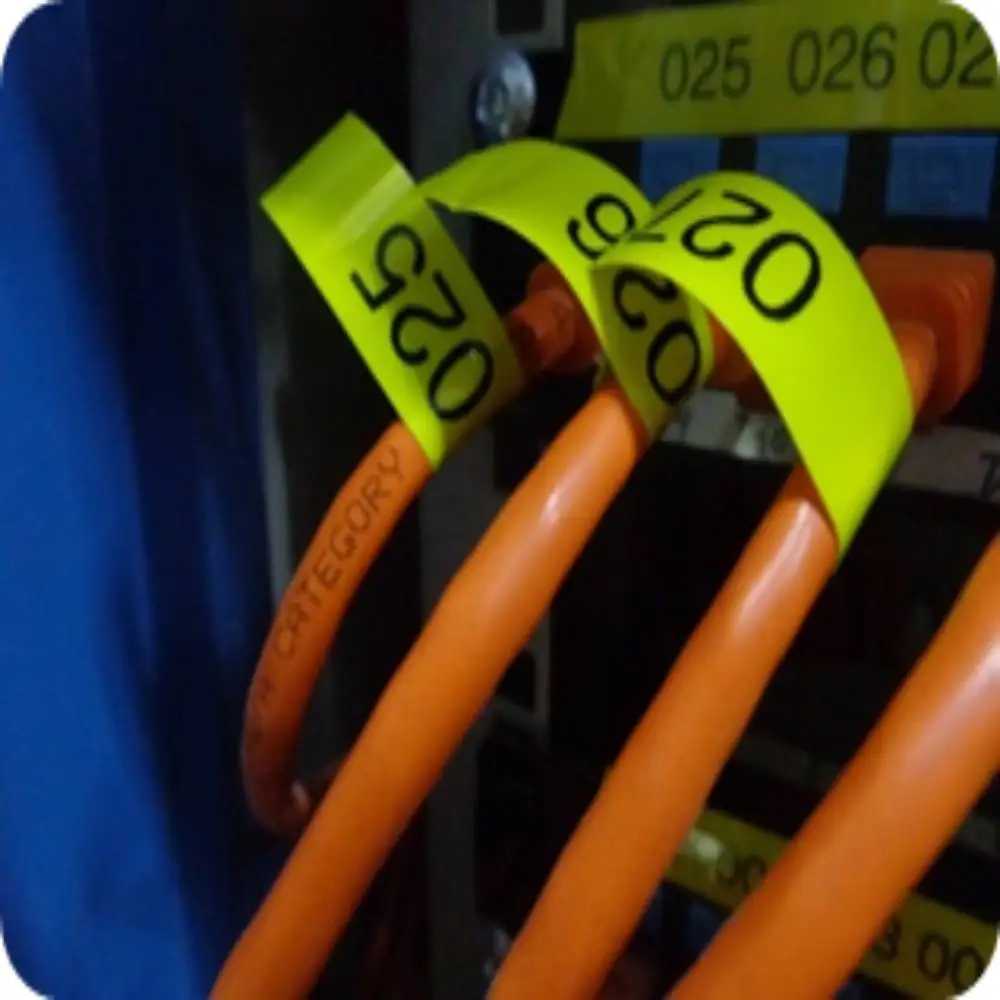 

M21-750-595-RD Black on Red printer Compatible label tape for BMP21-PLUS Vinyl LABPAL Label Tape M21-750-595-YL