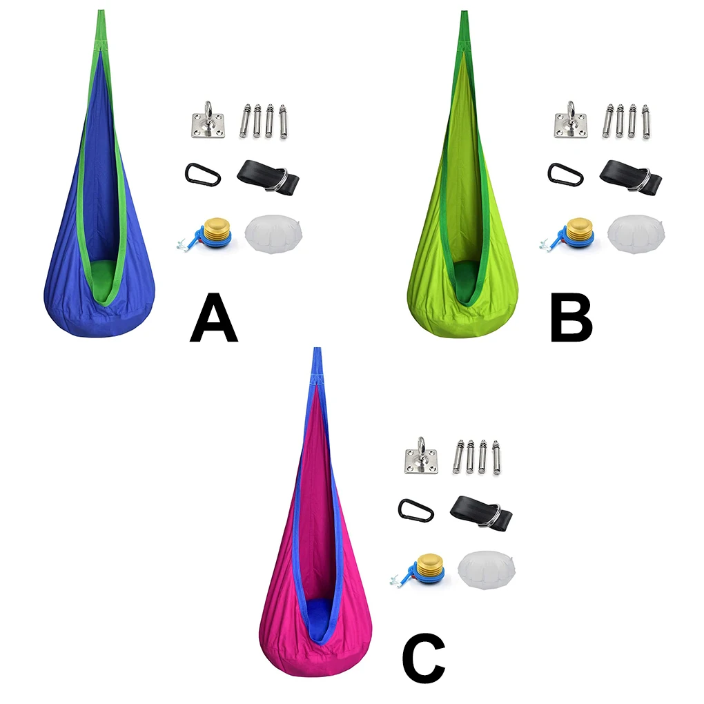 Детское подвесное кресло гамак хлопковое для взрослых дома и улицы новинка 2021 |