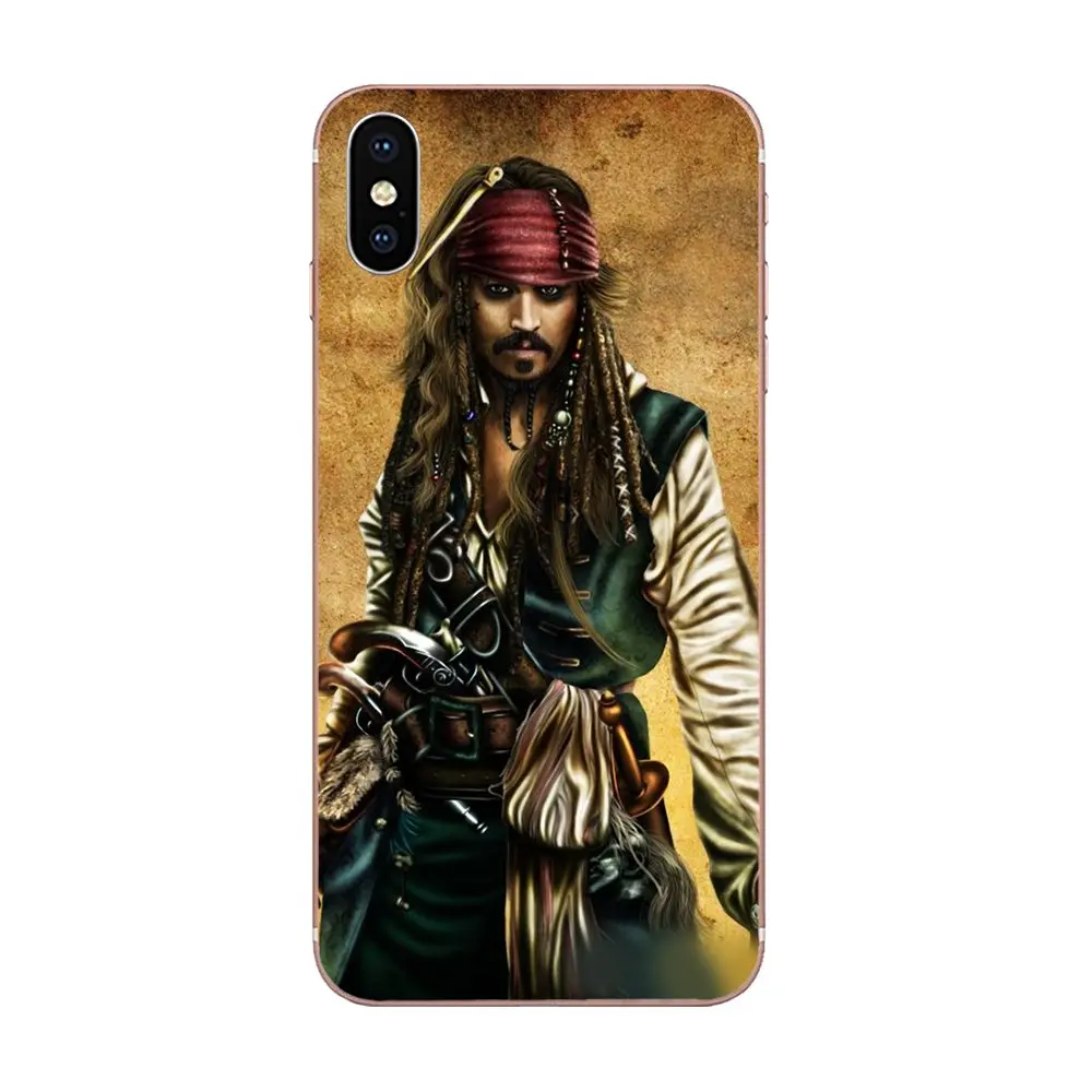 Пираты Карибского моря Johnny Depp для Huawei Honor Mate 7 7A 8 9 10 20 V8 V9 V10 G Lite Play Mini Pro P Smart мягкая