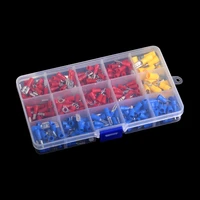 280pcs lectrical cable lugs various style wire terminales male and female quick butt crimp connectors