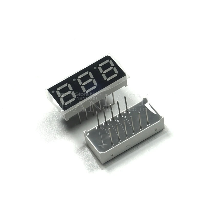 Цифровой трубчатый сегмент 5 шт. 0 28 дюйма общий анод 3 битная цифровая трубка