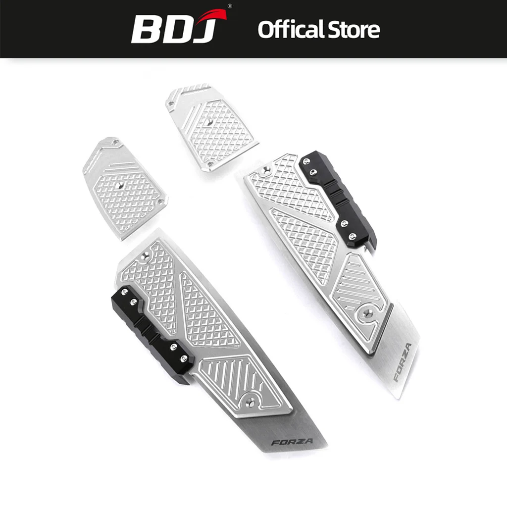 BDJ для Honda Forza300 Forza 300 2018 2019 CNC алюминиевые мото аксессуары Передняя Задняя подножка