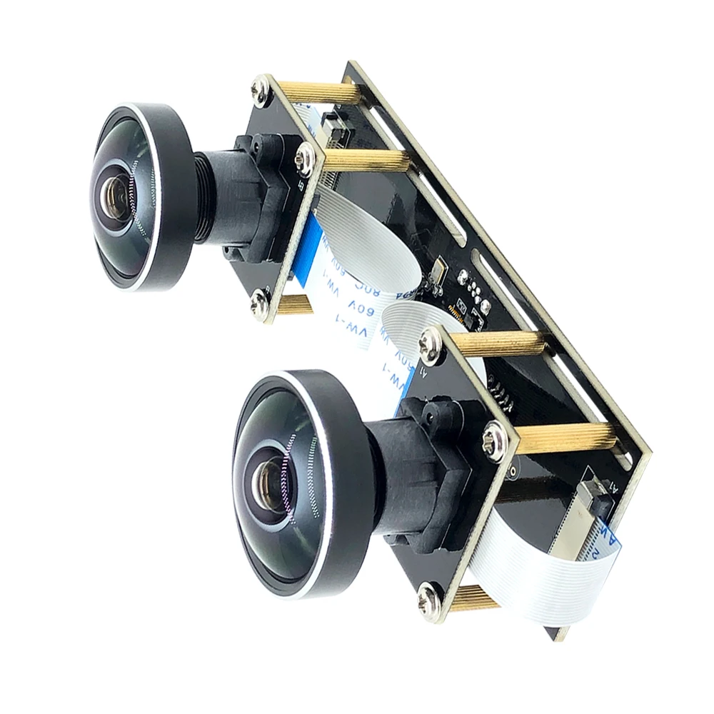 5-мегапиксельная панорамная бинокулярная синхронизация рыбий глаз стерео