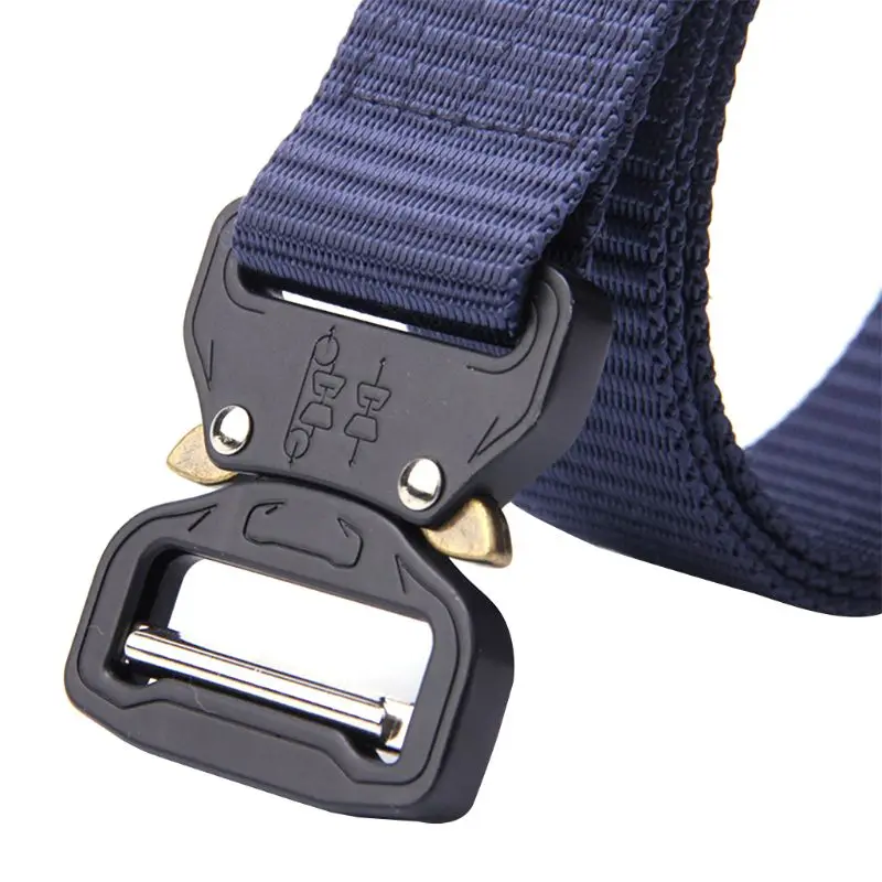 

Adjustable Mens Military Nylon Waist Belt Combat Straps Tactical Outdoor Rescue