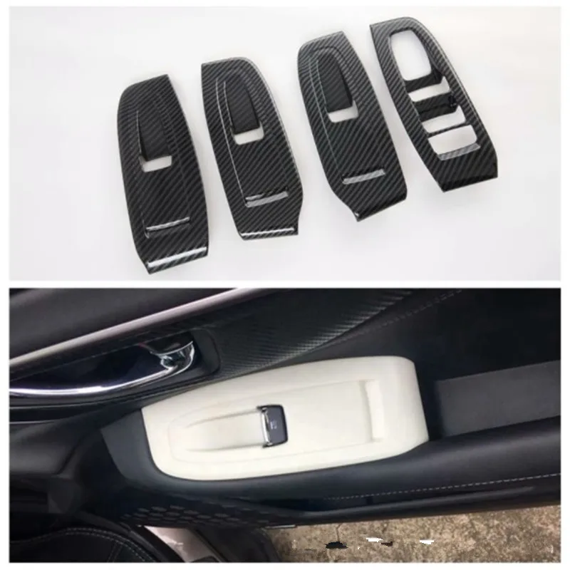 

For Subaru Outback 2021 Car Window Lift Panel Frame Moulding Cover Trim ABS Auto Styling Garnish Sticker