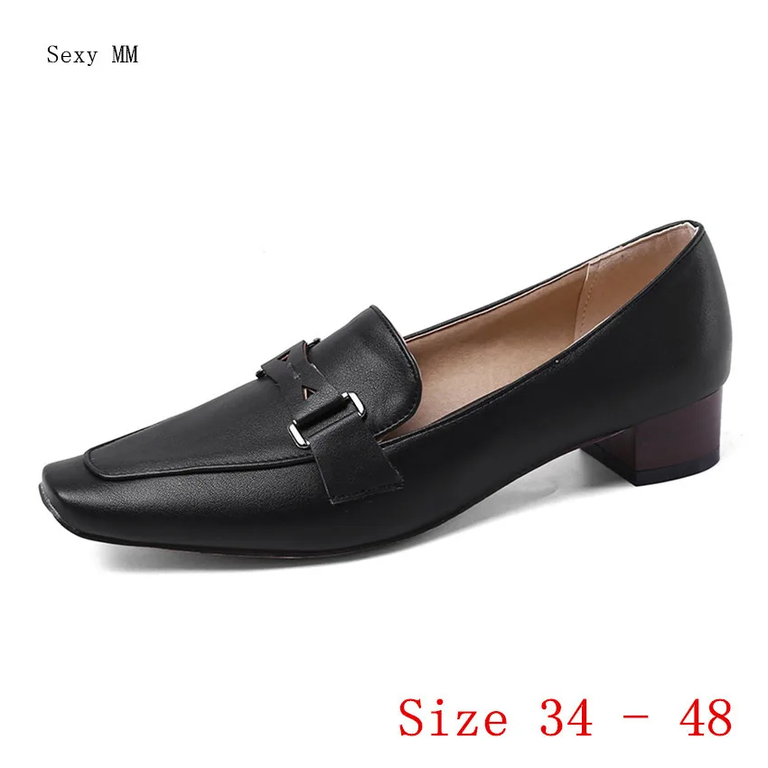 

Pumps Mary Janes Women Oxfords Career Shoes Low Med Heels Woman Low Med Heel Shoes Plus Size 34 - 40 41 42 43 44 45 46 47 48