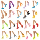 Босоножки на высоком каблуке, разноцветные, 10 шт.