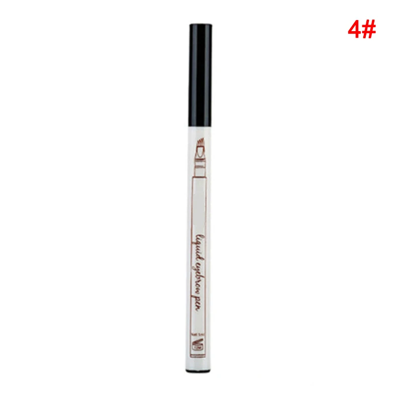 Горячий Карандаш для бровей с наклонной четырехконцевой ручкой дизайн головы