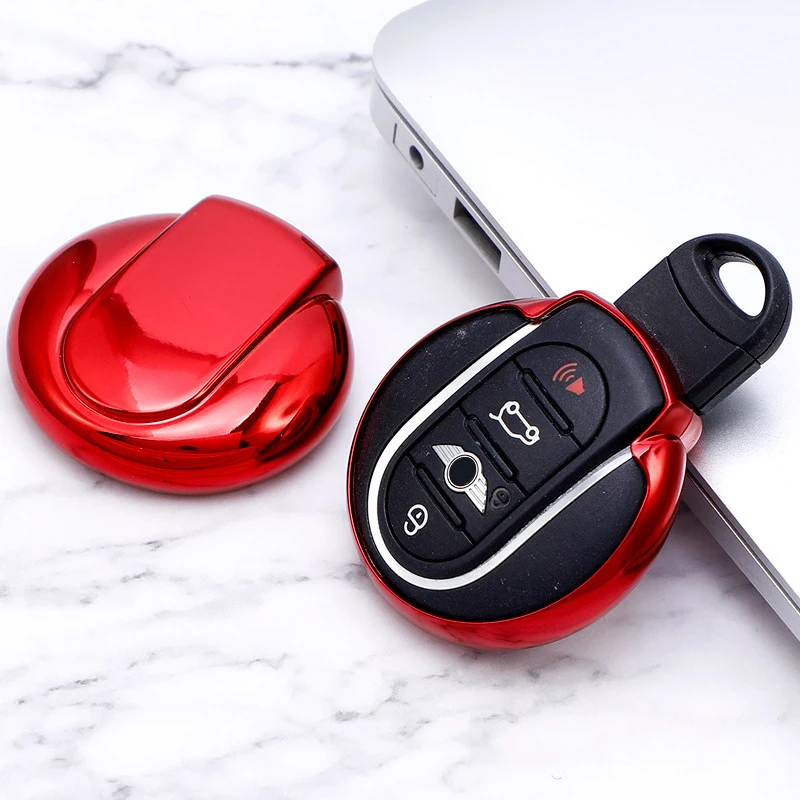 TPU Car Key Case Cover Shell Holder for BMW MINI COOPER JCW F56 F55 F54 F57 F60 COUNTRYMAN Auto Smart Key Protector Accessories