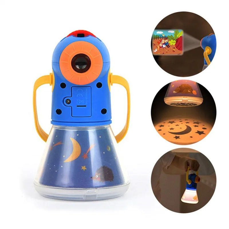 Детская история сна проекционная лампа детская проектор фонарик 8 сказок фильмы