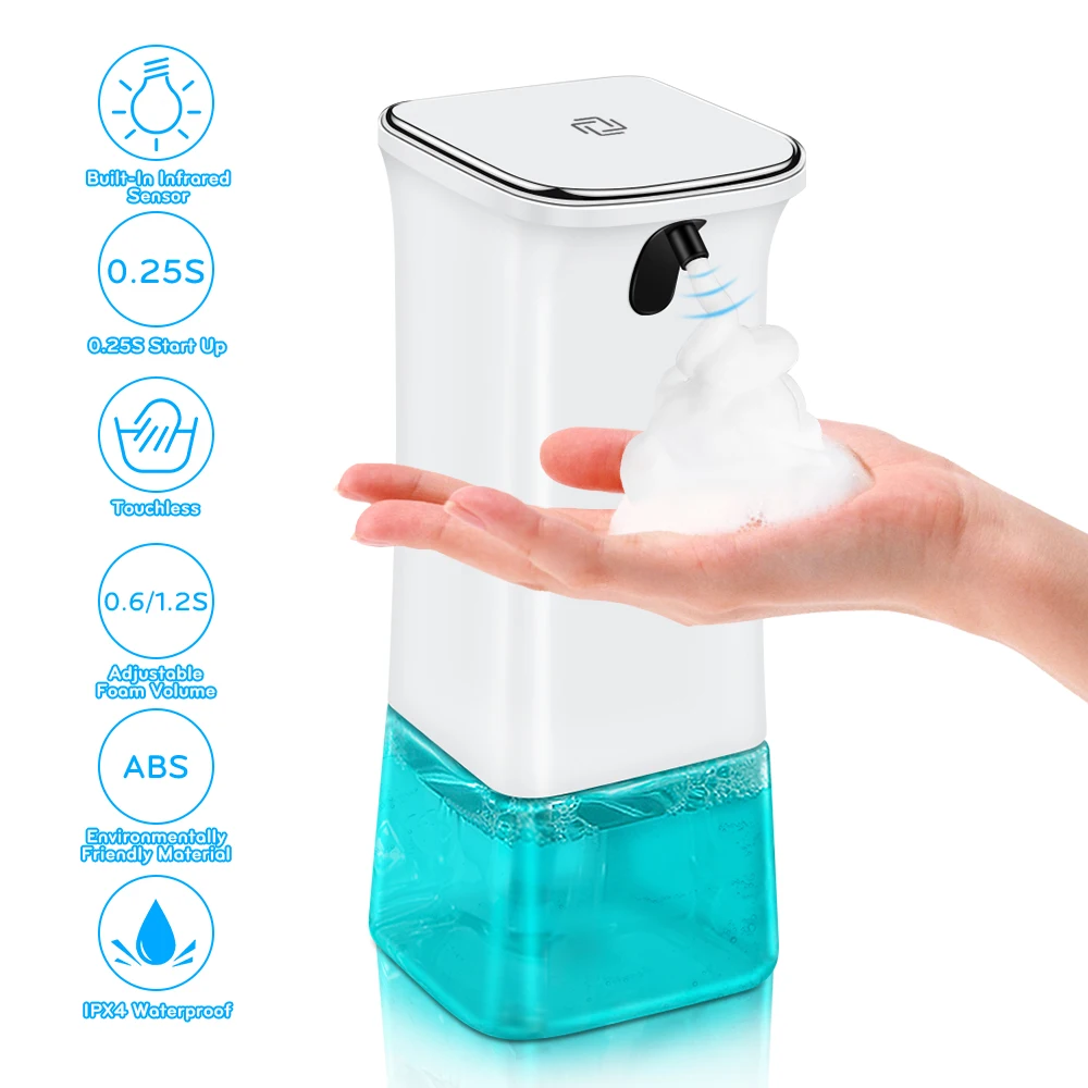 

Автоматический диспенсер для мыла с инфракрасным датчиком, 350 мл