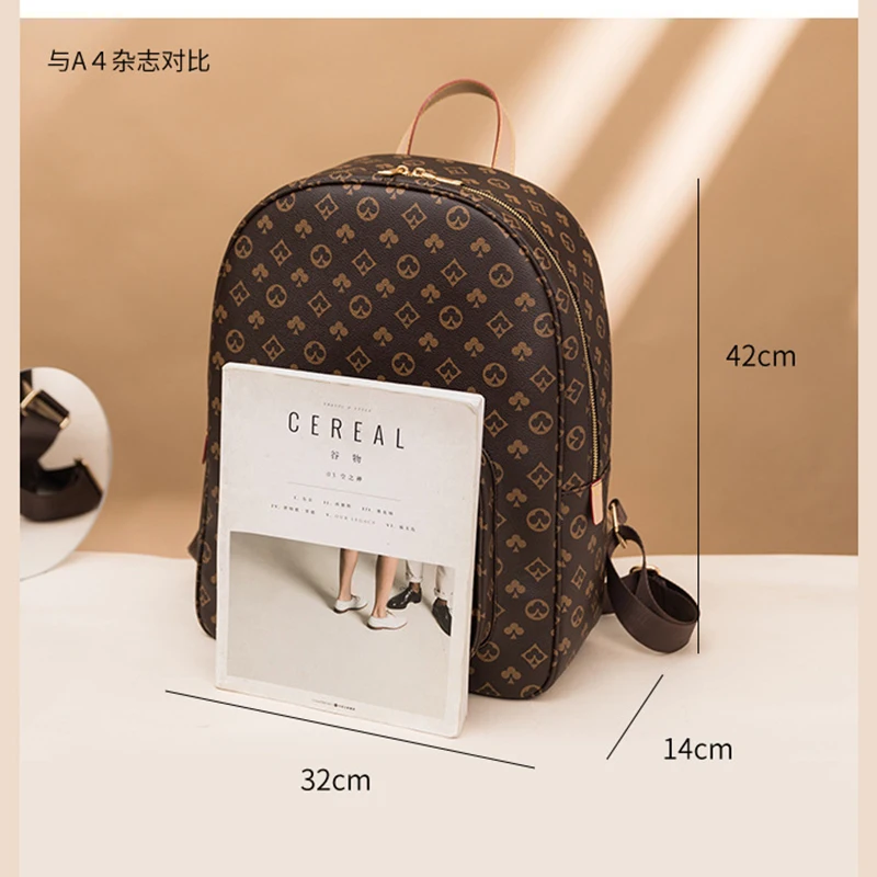 

Men's Backpack Luxury Designer Brand Leather Travel Bags 2021 sac de luxe femme Male Handbags Shopper For Women Large Capacity