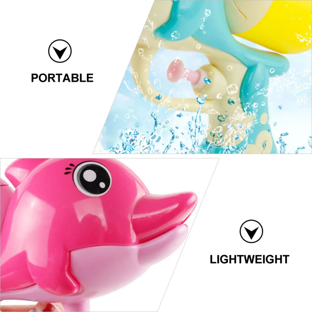 

3pcs Mini Animal Squirt Guns Dolphin Water Shooter Toys Summer Pool Party Favors