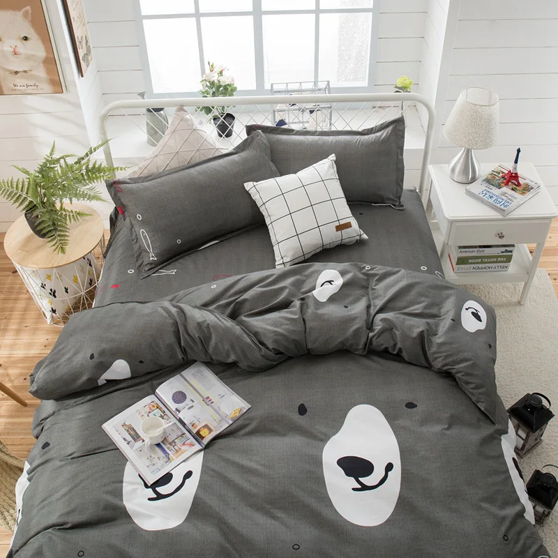 Постельные принадлежности с изображением Листьев Наборы роскошного постельного