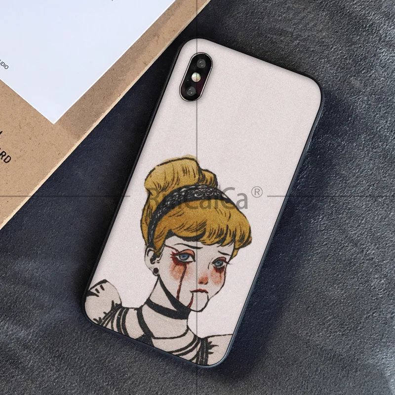 Руикаика Хэллоуин принцесса Мягкий чехол высокого качества для Apple iPhone 8 7 6 6S Plus X XS MAX 5 5S SE XR 11 11pro max Cover on.