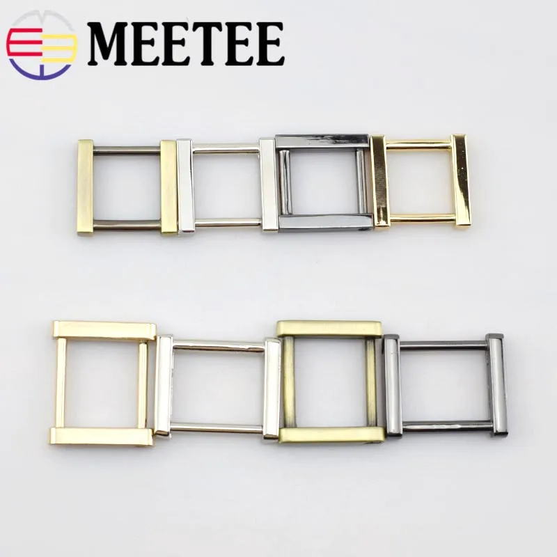 4/10 шт. Съемные квадратные металлические пряжки для сумки ремешок ручка застежка
