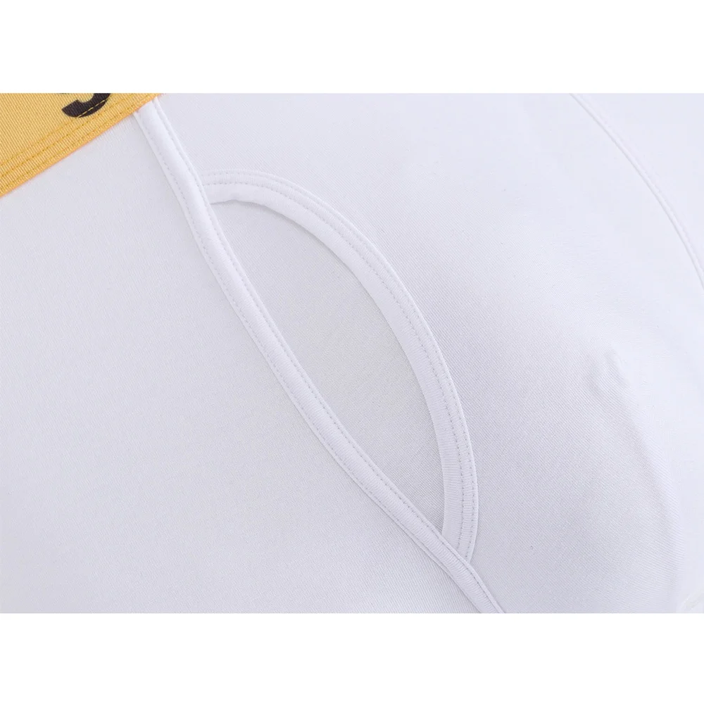 Men's Underwear Boxer-Shorts Breathable Bamboo Fashion Men  Casual Convex-Design Men's Multicolor Combination