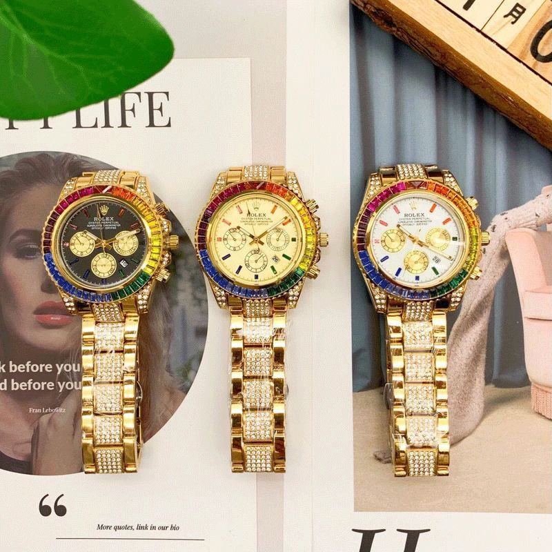 

Fashion Men's Luxury Designer Watch Quartz Classic Black Watch Steel Band Luxury Calendar Business Brand Watch Men's Gifts 020