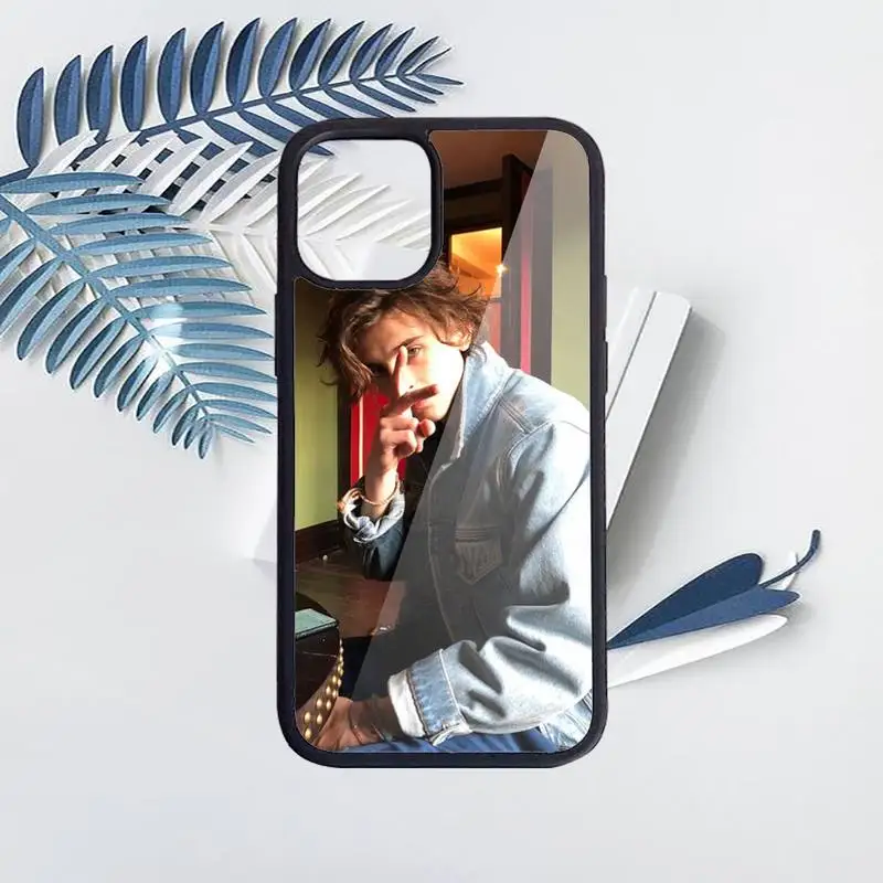 

Timothee Chalamet call me by you name Phone Case PC for iPhone 11 12 pro XS MAX 8 7 6 6S Plus X 5S SE 2020 XR