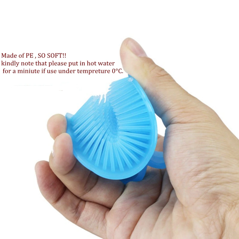 Расческа для питомцев кошек собак массажная купания пластиковая Мягкая