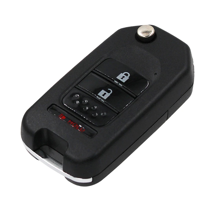 Обновленная Складная флип карта с кнопкой 2 + 1/3 433 МГц чип ID46 идентификатор FCC: