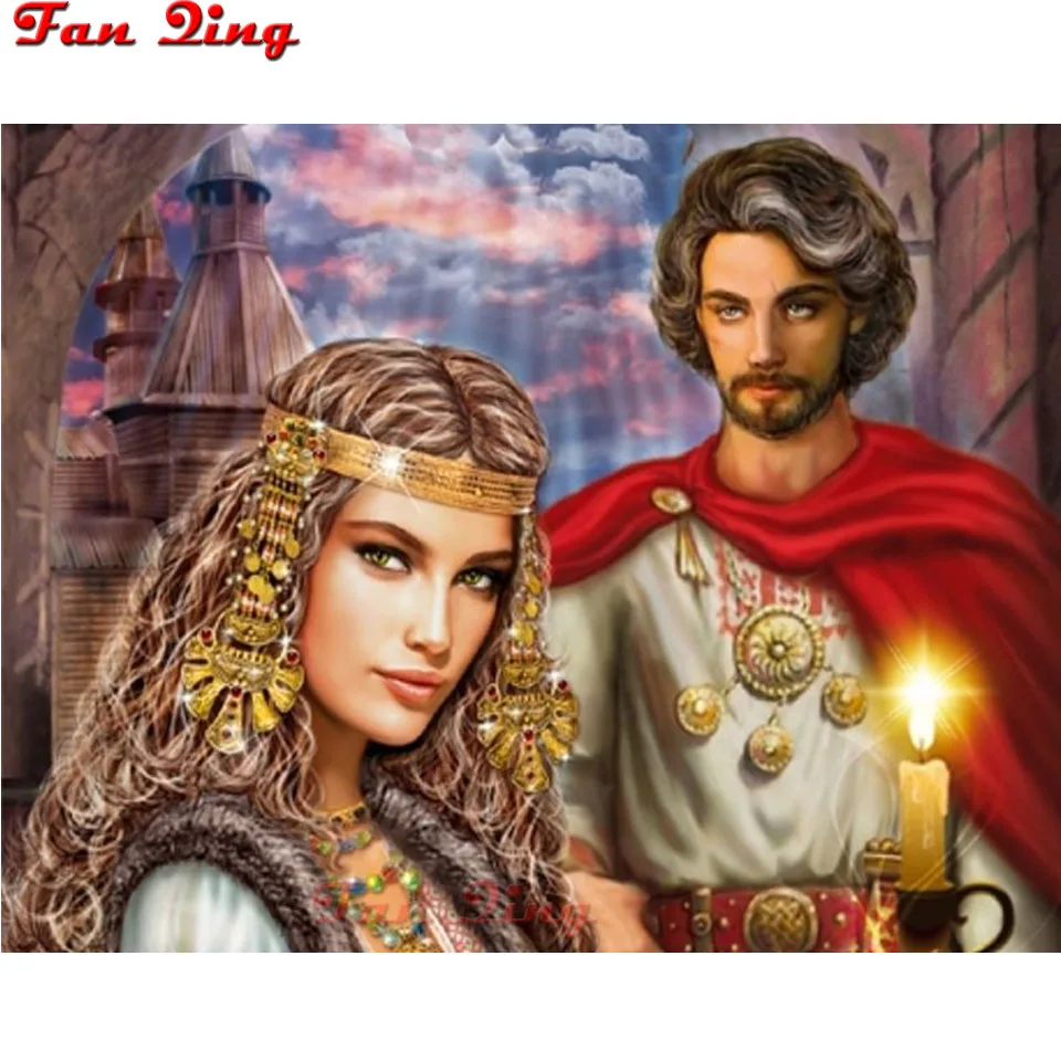 

Алмазная живопись принц Игор красота 5D «сделай сам» полный квадратный круглый набор мозаики ручной работы вышивка крестиком домашний деко...