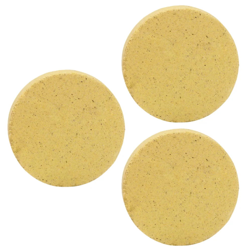 

3pcs Bathroom Salt Balls Bathroom Bubble Balls Exfoliating Salt Balls (Yellow)
