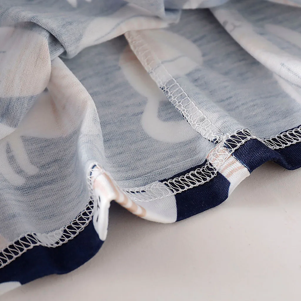 Casual Clothes Dress For Girls Short Sleeve Cute Animals Printed Bird dress Summer Autumn | Детская одежда и обувь