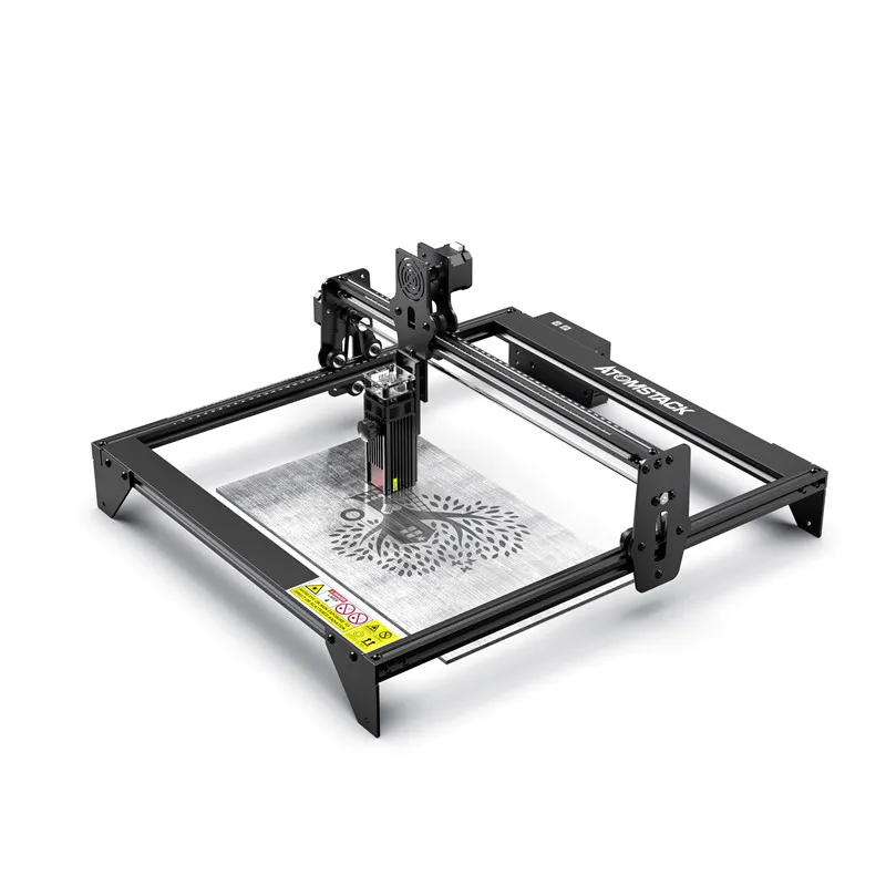 ATOMSTACK A5 M40 40W Laser Engraving Machine Wood Cutting Upgraded Design Desktop DIY Logo Marking Metal Engraver Printer | Компьютеры и