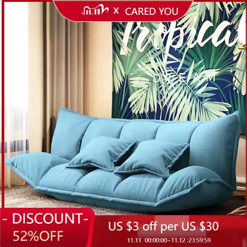 

Напольная Мебель, откидной японский диван-кровать, современный складной Регулируемый шезлонг, кресло-шезлонг для гостиной, диван