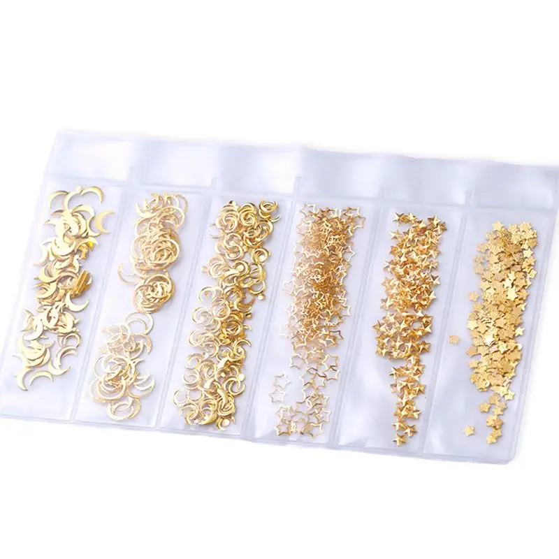 

Золотая оболочка Луна Звезда Сделай Сам заполняющие материалы наполнитель эпоксидная смола Изготовление ювелирных изделий T84A