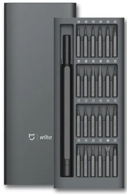 Набор инструментов для точных работ Xiaomi Mi x Mijia Wiha Precision Screwdriver (25 предм.) (Dark