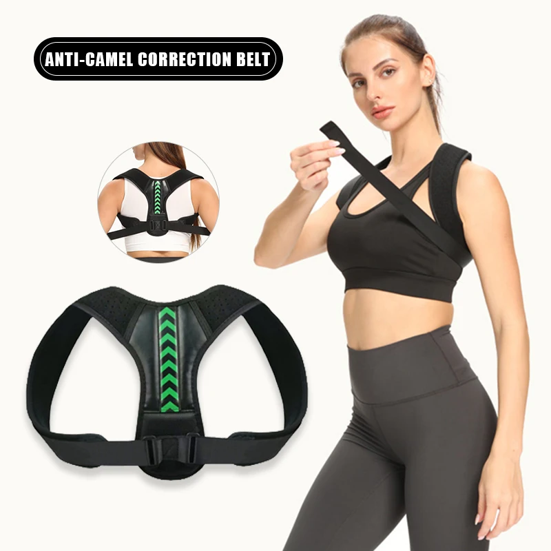 Регулируемый Корректор осанки для спины и плеч поддержка позвоночника коррекция